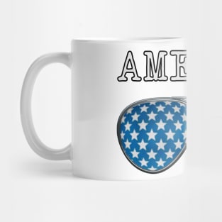 USA PILOT GLASSES AMERICA Mug